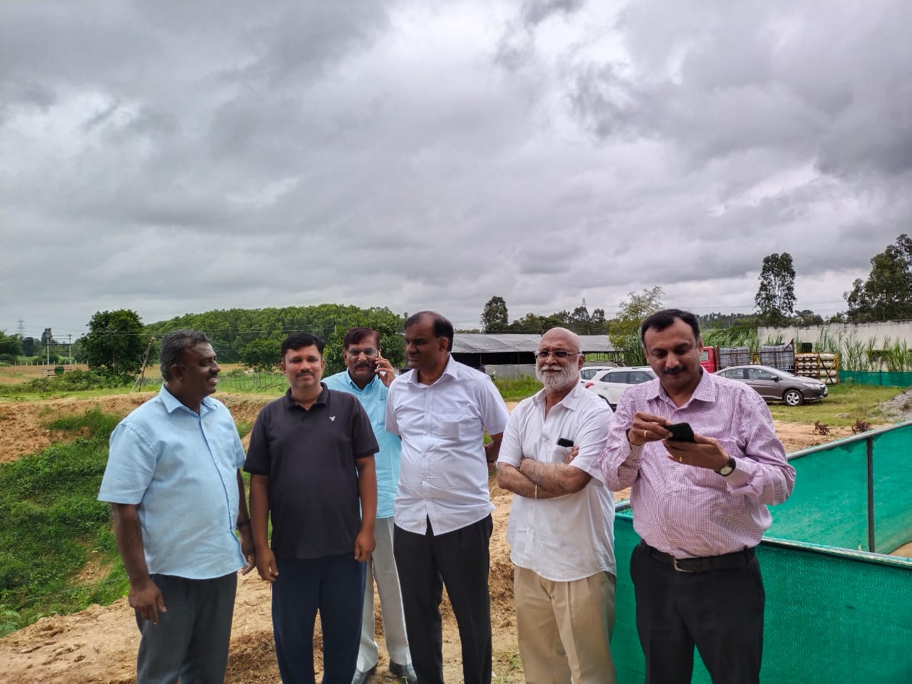 Dr. HD Ramesh And Team Visit